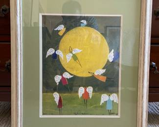 Fly Me to the Moon by N.J. Woods from D'Edge Art