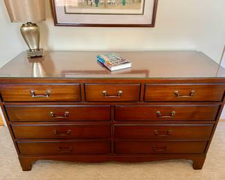Mahogany Link Taylor Dresser - 1940's