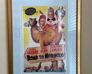 Road to Morroco Poster