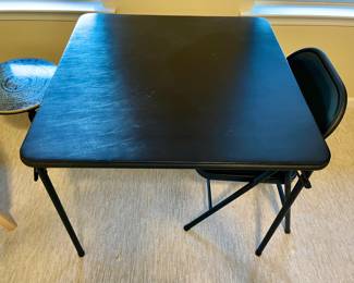 Card Table with 4 Chairs