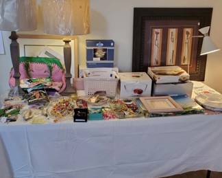 Lamps and Costume Jewelry