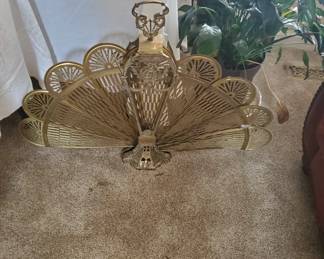 Brass Fan Screen