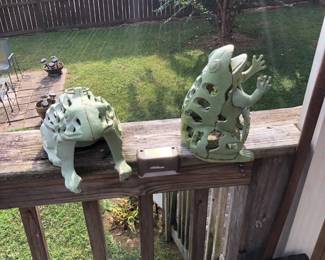 Outside Frog Garden Ornaments