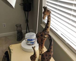 Wooden Giraffes
