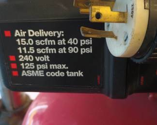 Craftsman 60 Gal Compressor 919.152812