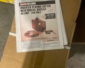 Chicago Electric Inverter Plasma Cutter 