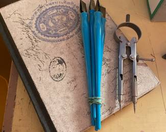 Caligraphy Pens, Drafting Compass