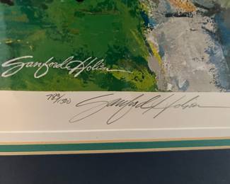 Steve Largent Limited Edition Signed Poster