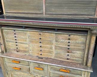 Rustic Dental/Apothecary Cabinet