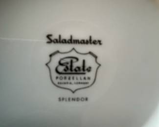 Saladmaster Dinnerware Set - Splendor Pattern