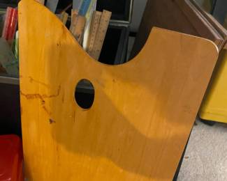Wooden Artist Palette 