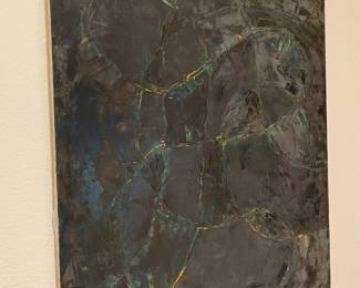 Abstract Plaster Painting