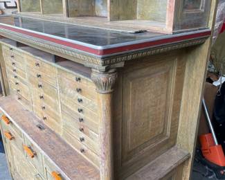 Rustic Dental/Apothecary Cabinet