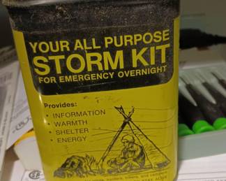 Tacoma Mountain Rescue Storm Survival Kit Tin