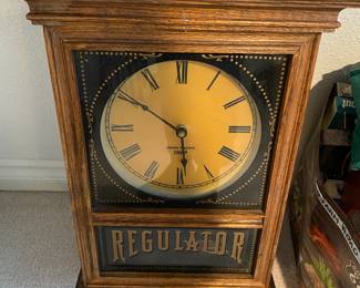 1869 Union Pacific Regulator Pendulum Wall Clock