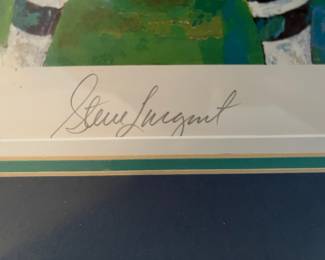 Steve Largent Limited Edition Signed Poster