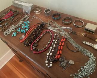 Assortment of Jewelry - Bracelets, Necklaces