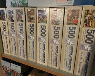 Assortment of Bits and Pieces Puzzles