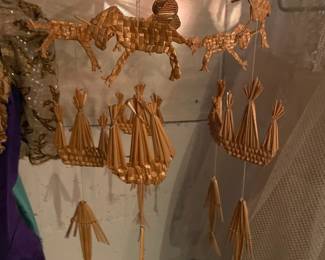 Trimmed Bamboo Decorative Wind Chime