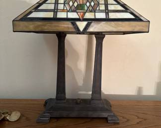 Unique Stained Glass Lamp