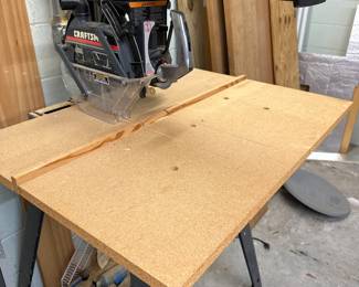 Lie new Craftsman 10” Radial Arm Saw and Table