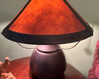 Vintage Tensor “Mica” Arts and Craft style Lamp