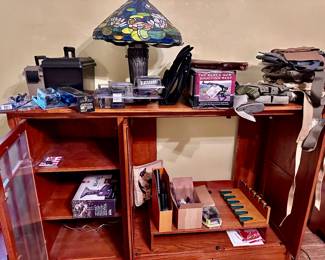 Stained Glass Lamp
Cabinet
Gun accessories