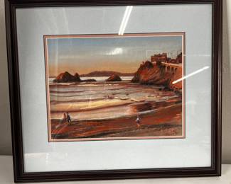 "The Cliff House" Donald Maier pastel