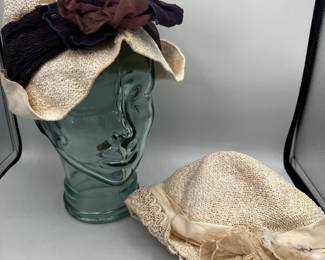 Kate Bishop San Francisco Millinery artist hats, raffia, silk, lace