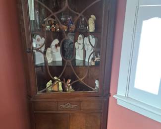 Vintage Corner Cabinet