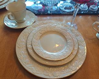 Lenox China (Fruits of Life pattern)