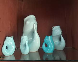Vintage Gurgle Fish Pitcher