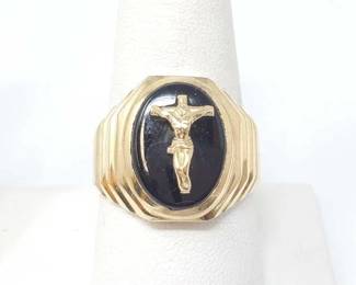 #740 • 14k Gold Ring, 8g
