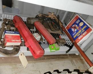 #15190 • Oil Filter, Tape Measure, Tools
