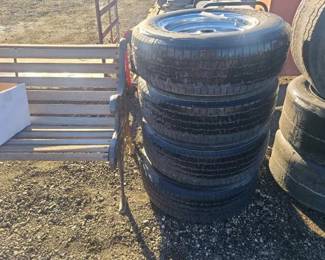 #80451 • 4 5-Lug Wheels with Tires
