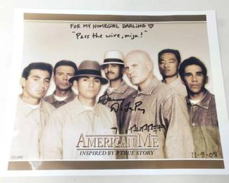 #1802 • "American Me" Signed Poster
