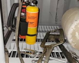 #15186 • 2 Oxygen Tanks and Tools

