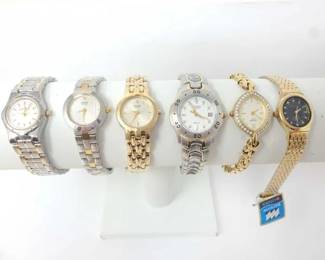 #1112 • 6 Citizen Quartz Watches
