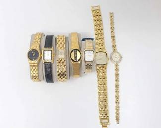 #1114 • 7 Citizen Quartz Watches
