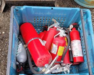 #80422 • 9 Fire Extinguishers
