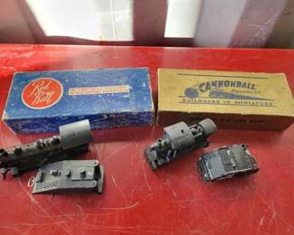 #15082 • Red Ball & Cannonball Modle Trains
