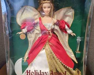 2001 Holiday Angel Barbie