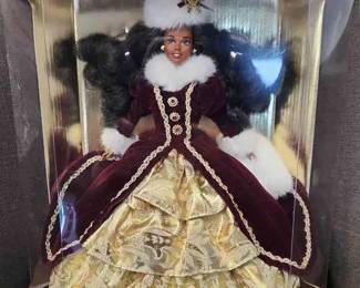 1996 Happy Holidays African American Barbie