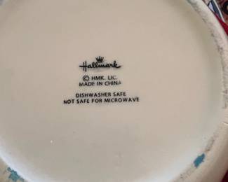 Vintage Hallmark Christmas Cookie Jar