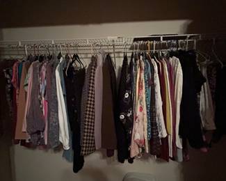 Ladies clothings - most items from cold water creek, soft surroundings, banana republic, Ann Taylor