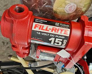 New, never used pump for tank