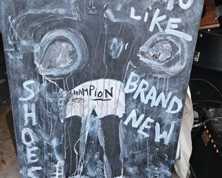 Found art, Richard Kurtz
It hurts like brand new shoes