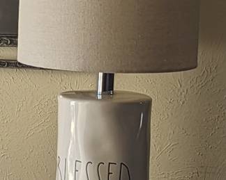 Rae Dunn Blessed Lamp