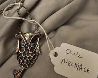Owl Pendant Necklace