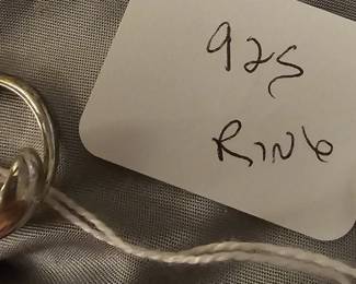 .925 Sterling Ring